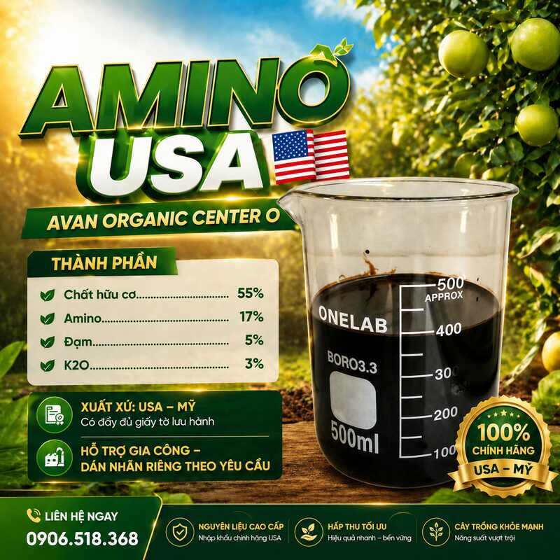 AMINO USA (AVAN ORGANIC CENTER O)